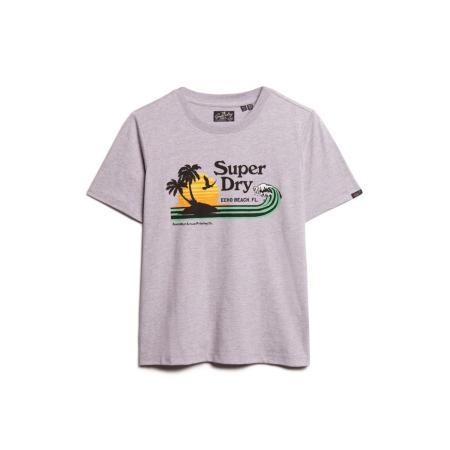 Superdry Shirt groen / sering / oranje / zwart