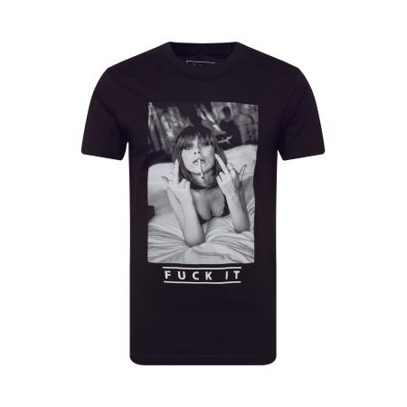 mister tee MT Men Shirt Fuck It 2.0 grijs / zwart / wit