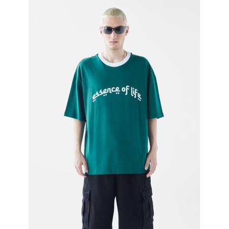 VAMOS CLO Shirt Forget-me-not groen / wit