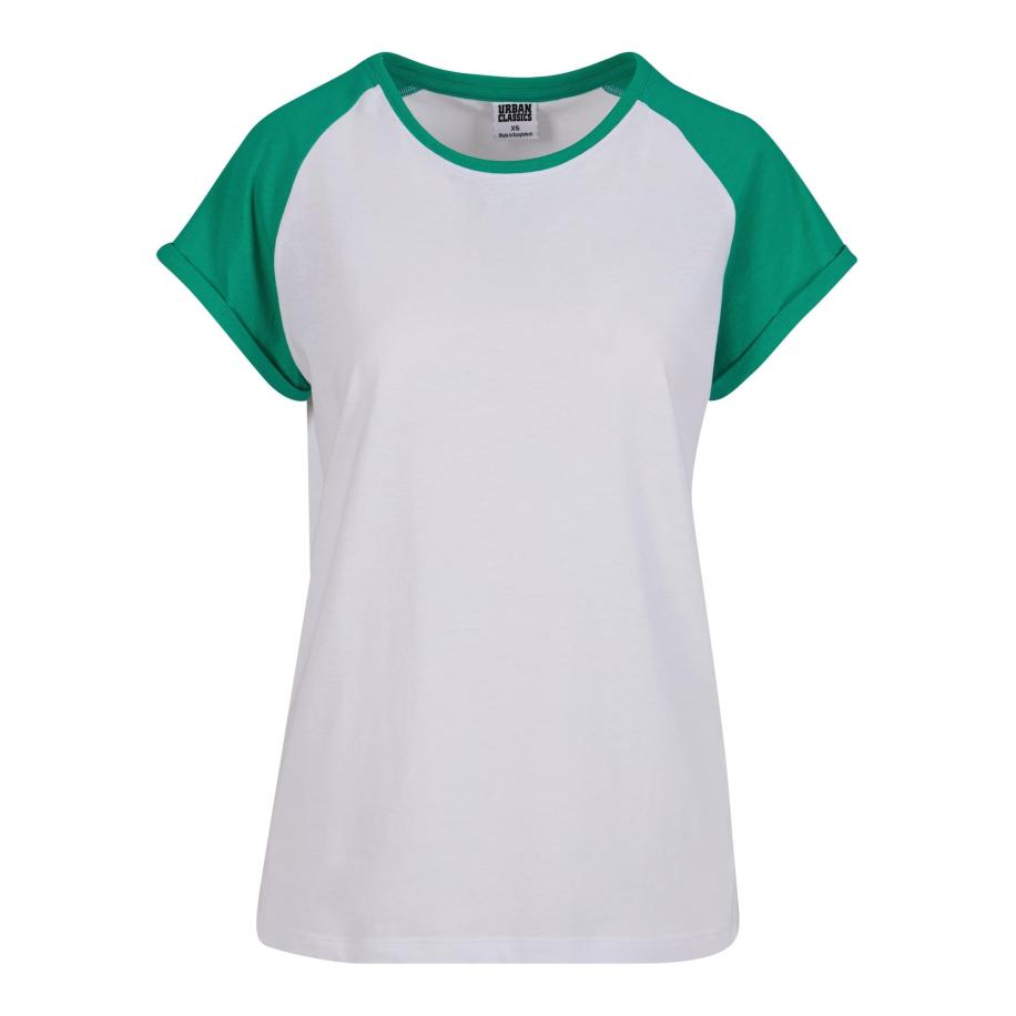 Urban Classics Urban Classics Shirt groen / offwhite -