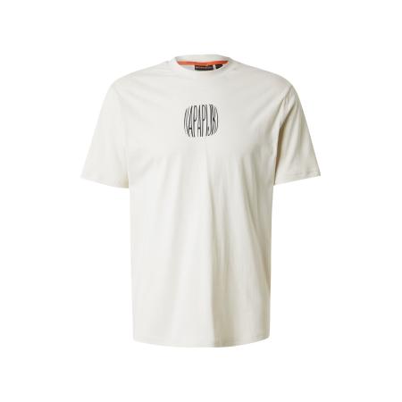 Napapijri NAPAPIJRI Shirt S-YUKIS beige / kreeft / zwart