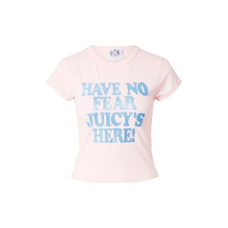 Juicy Couture Juicy Couture Shirt HAVE NO FEAR blauw / rosa