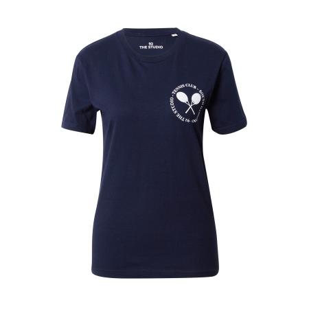 92 The Studio Shirt navy / wit