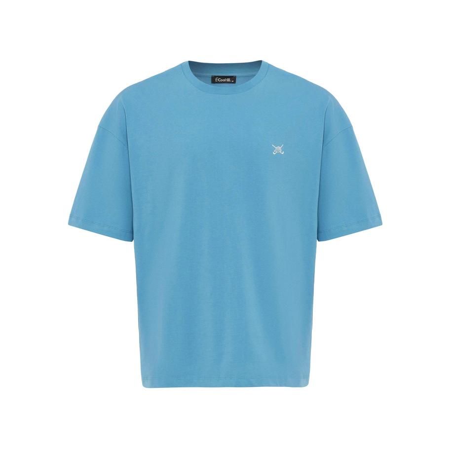 Cool Hill Cool Hill Shirt indigo / wit -