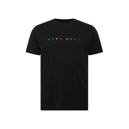 Mister Tee Shirt Fuck This blauw / geel / groen / rood / zwart