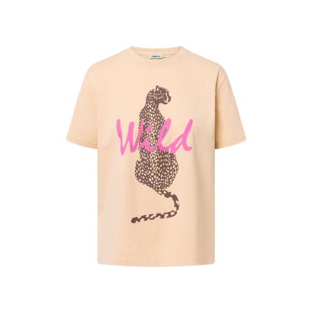 CODELLO Shirt bruin / lichtbruin / pink