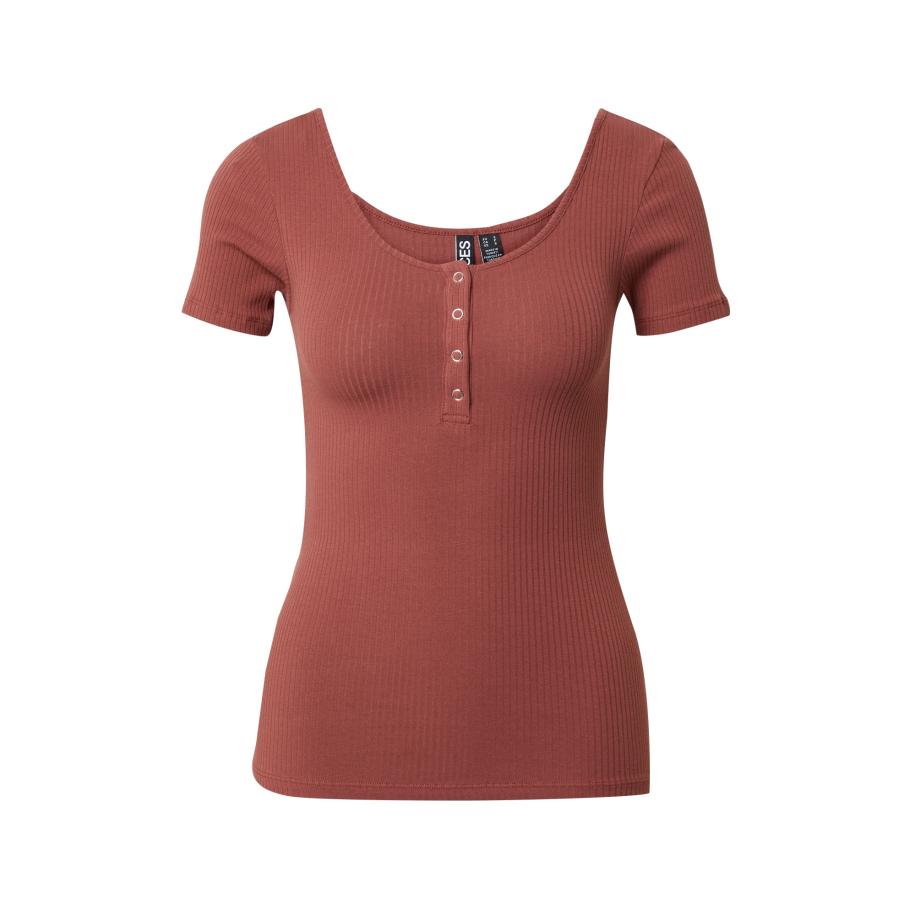 Pieces PIECES Shirt PCKITTE roestbruin -