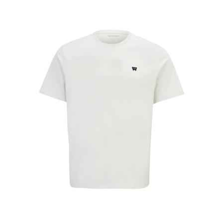 Wrangler WRANGLER Shirt SIGN OFF TEE zwart / wit