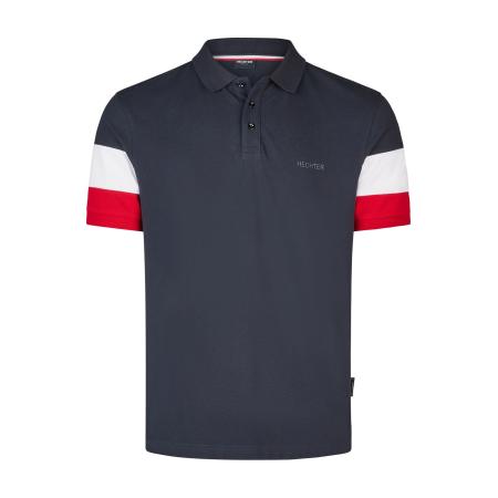 HECHTER PARIS HECHTER PARIS Shirt donkerblauw / donkerrood / wit