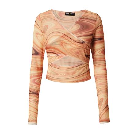 ABOUT YOU ABOUT YOU x Antonia Shirt Edina camel / bruin / abrikoos