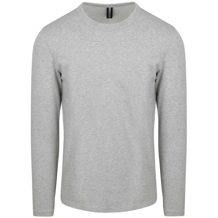 Profuomo Longsleeve T-Shirt Grijs Grijs