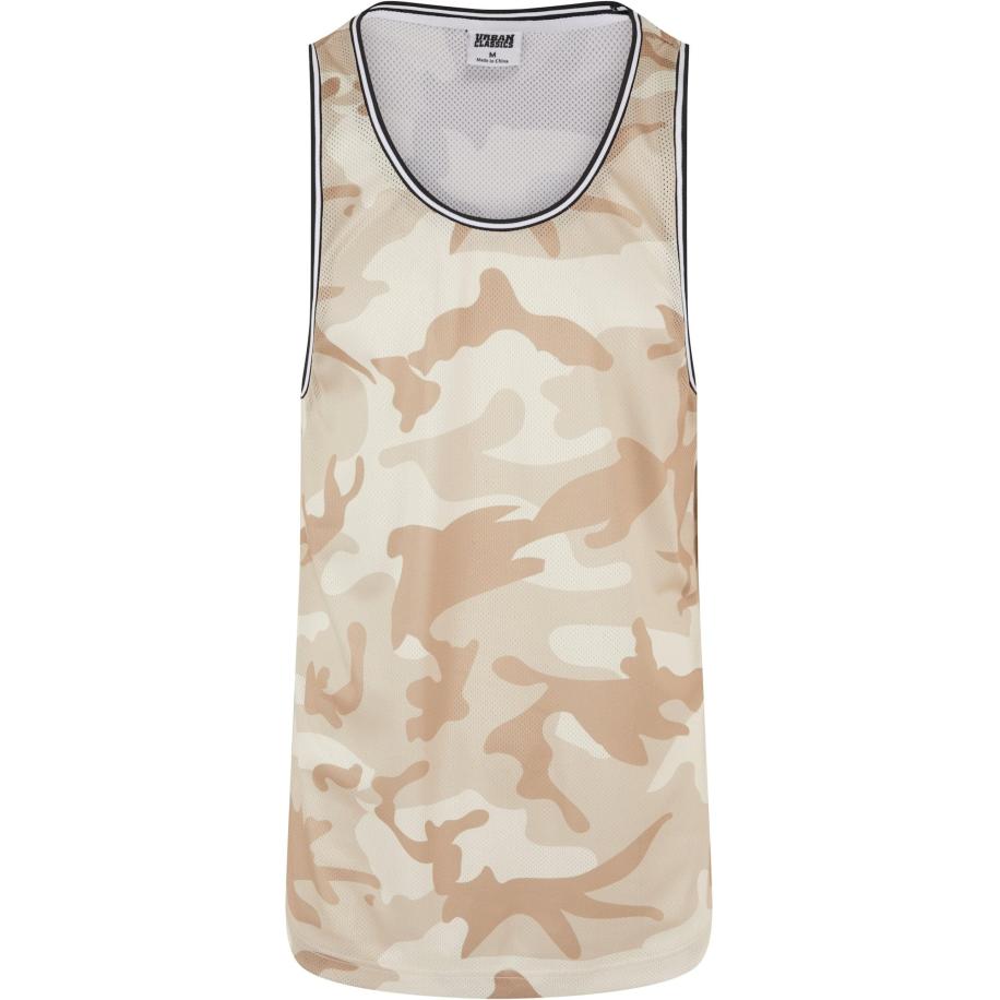 Urban Classics Urban Classics Shirt Camo camel / sand / donkerbeige -