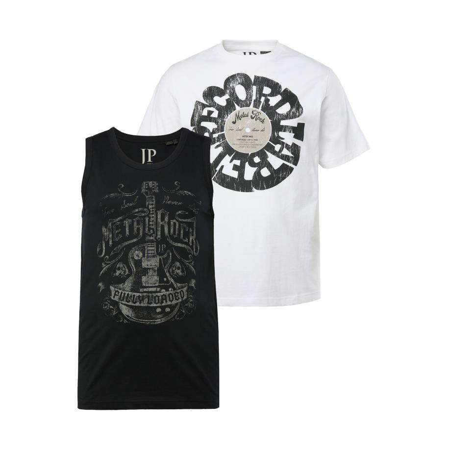 JP1880 JP1880 Shirt gemengde kleuren / zwart -