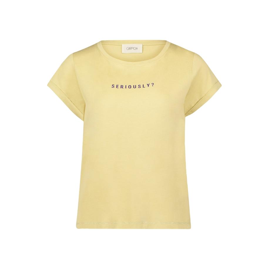 Cartoon Shirt citroen Geel