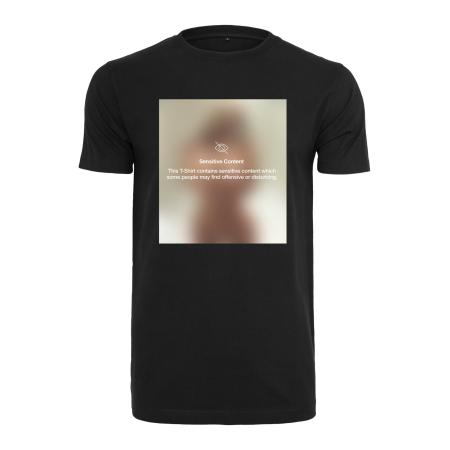 mister tee Mister Tee Shirt Sensitive Content gemengde kleuren / zwart