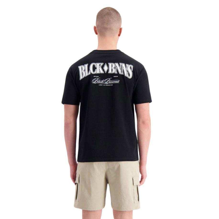 Black Bananas Lost T-Shirt Zwart