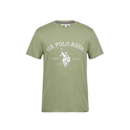 U.S. Polo Assn. U.S. POLO ASSN. Shirt Archibald kaki / wit