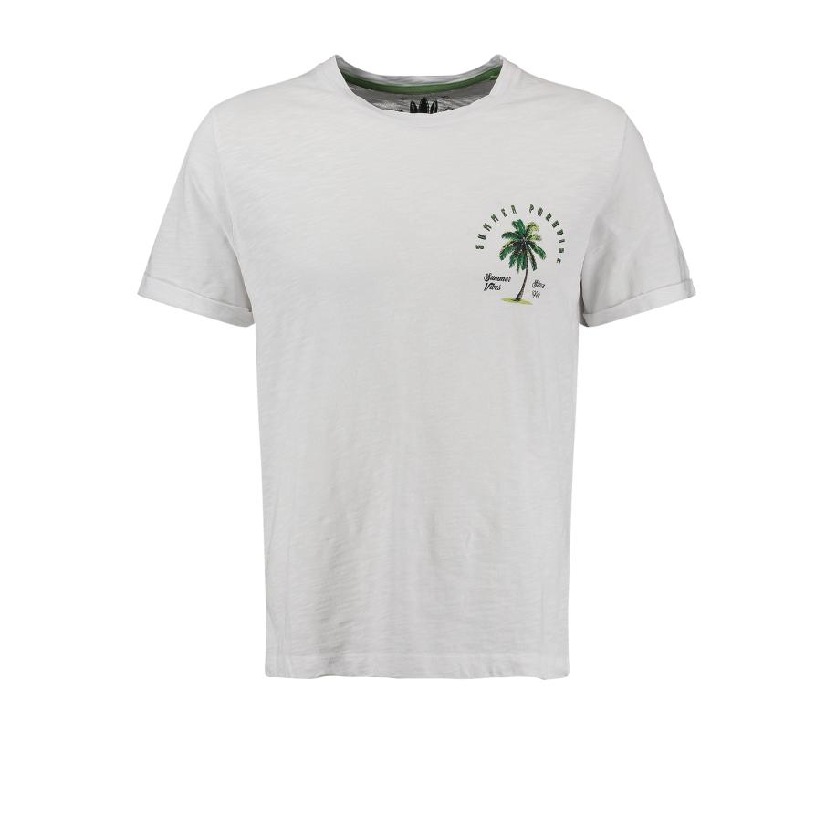 Key Largo Key Largo Shirt San Diego groen / lichtgroen / zwart / wit -