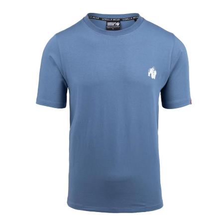 Gorilla Wear Gorilla Wear Shirt Warren blauw / rood / zwart / wit