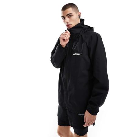 adidas Outdoor - Terrex - T-shirt met print op de borst in zwart
