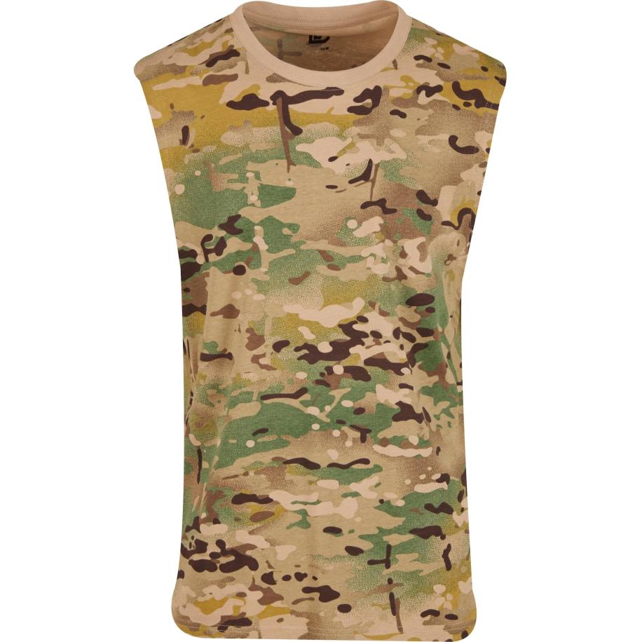 Brandit Brandit Shirt chamois / bruin / groen -