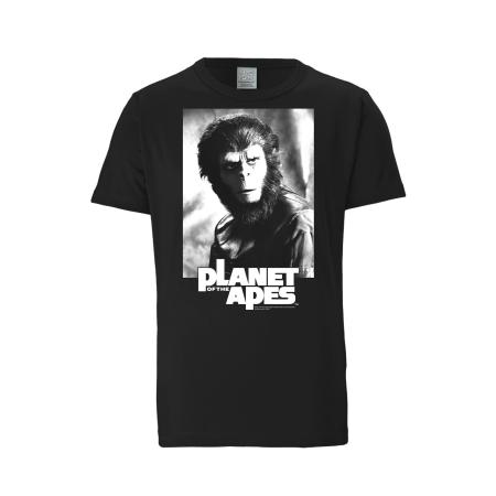 LOGOSHIRT Shirt Planet der Affen zwart