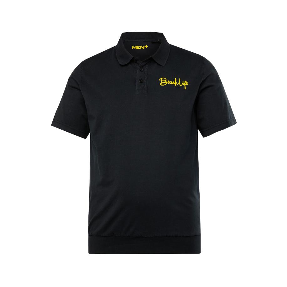 men plus Men Plus Shirt geel / zwart -