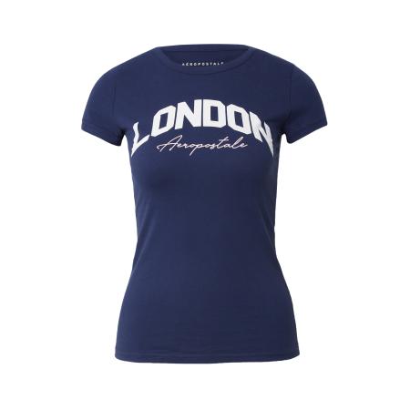Aeropostale AÉROPOSTALE Shirt LONDON navy / wit