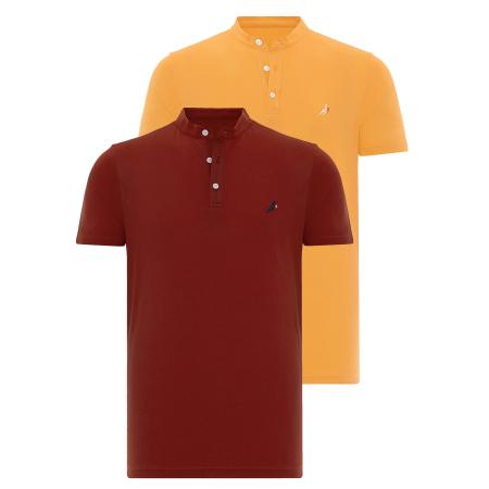 Moxx Paris Moxx Paris Shirt geel / bordeaux