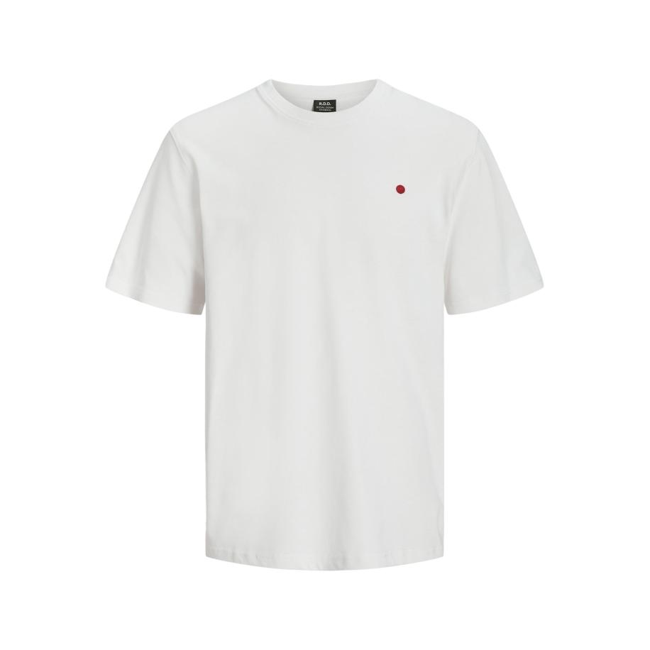 ROYAL DENIM DIVISION R.D.D. ROYAL DENIM DIVISION Shirt RDDROAD rood / wit -