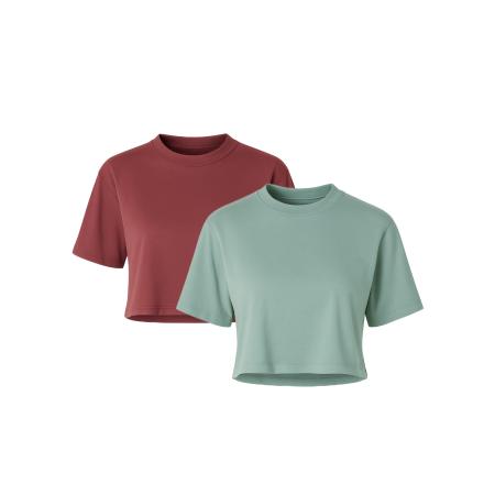 C&City C&City Shirt mintgroen / bordeaux