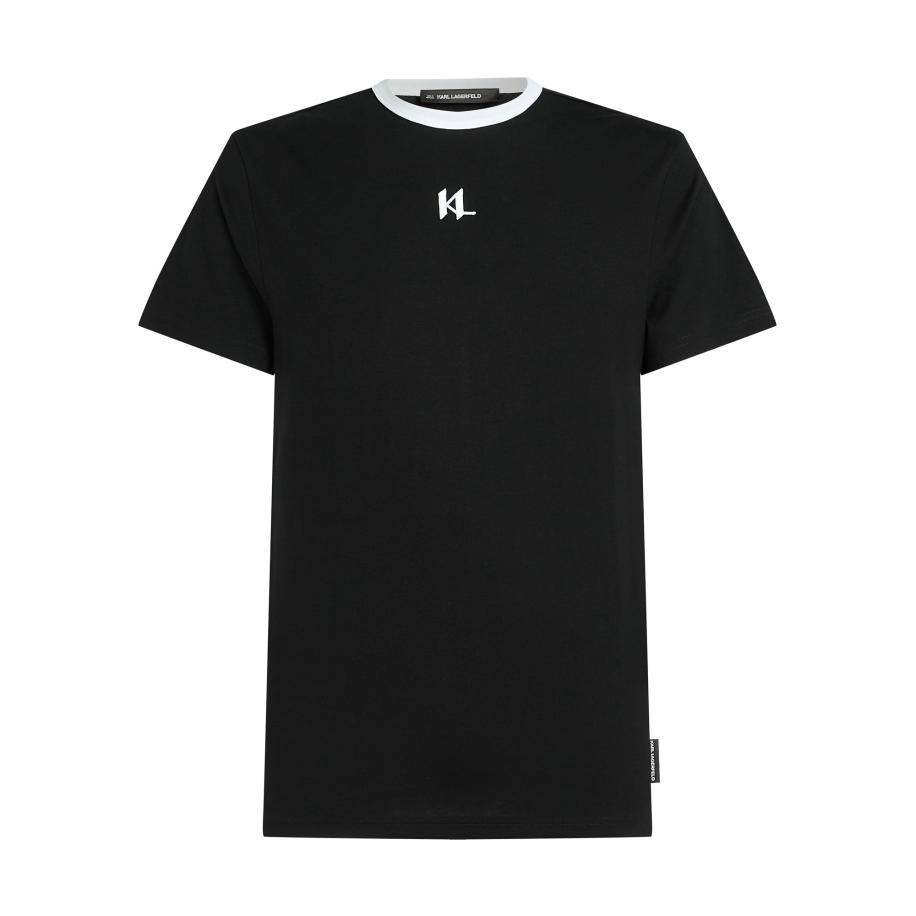 Karl Lagerfeld Karl Lagerfeld Shirt zwart / wit -