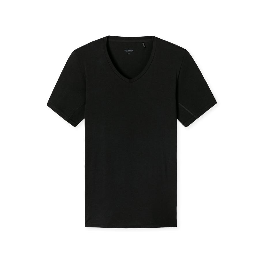 Schiesser SCHIESSER Shirt Premium Cotton zwart -