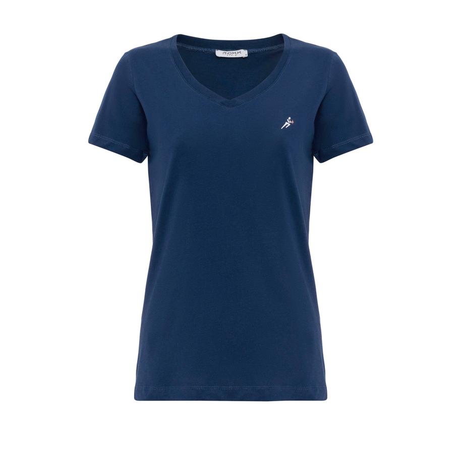 Moxx Paris Moxx Paris Shirt navy / wit -