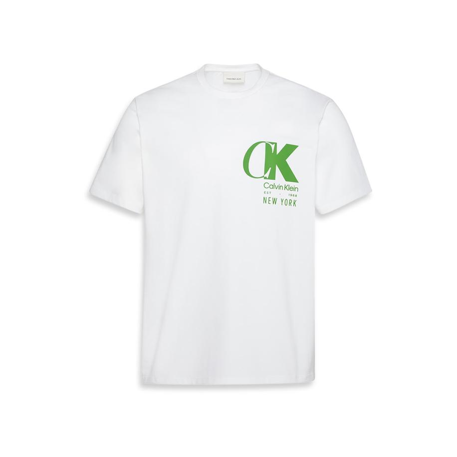 Calvin Klein Calvin Klein Shirt 20S groen / wit -