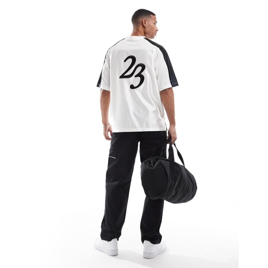 Jordan - Lifestyle - Trui in zeilwit en zwart Wit