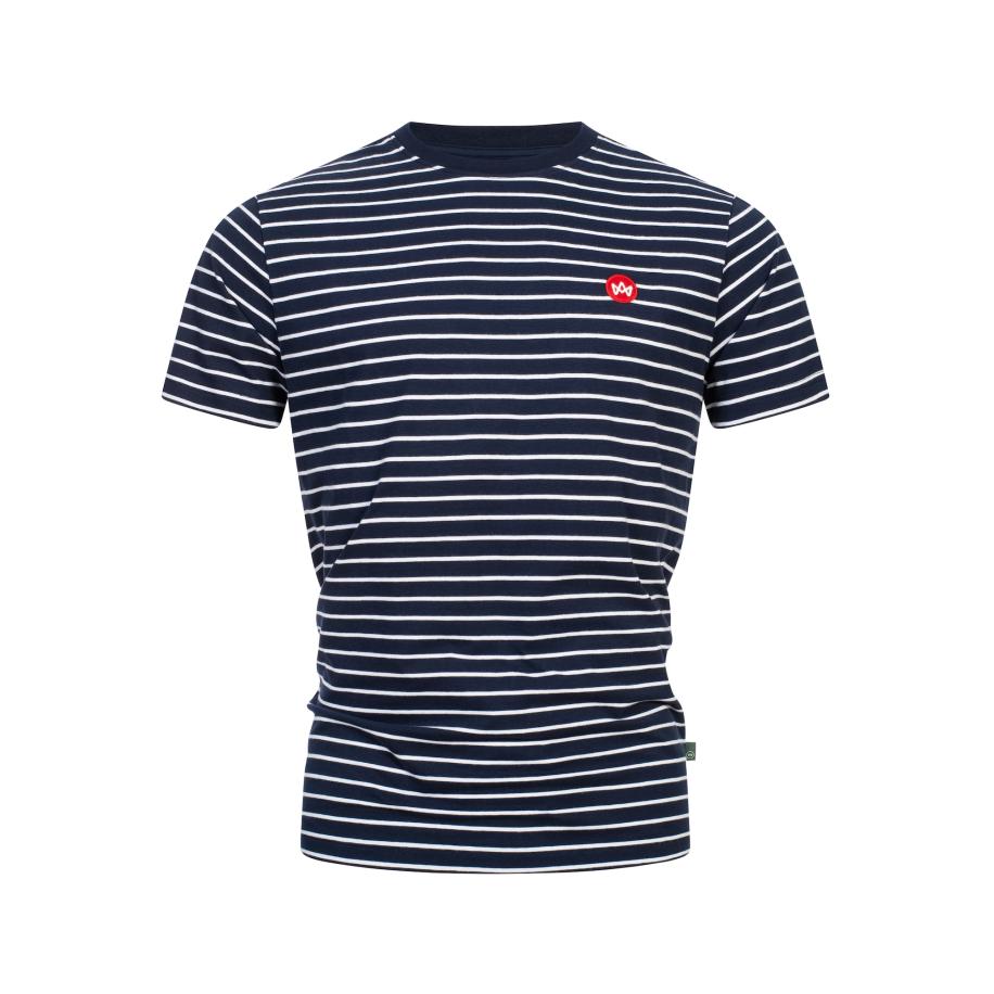 Kronstadt Kronstadt Shirt Timmi nachtblauw / wit -