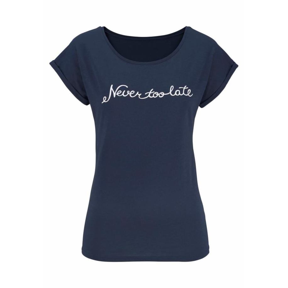 BEACH TIME BEACH TIME Shirt navy / wit -