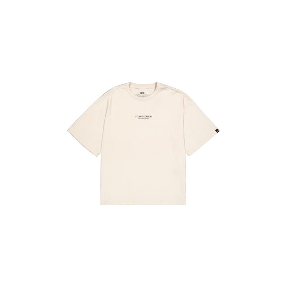 Alpha Industries ALPHA INDUSTRIES Shirt Studio Edition BP beige / lila / zwart -