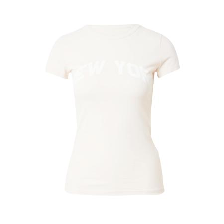 Aeropostale AÉROPOSTALE Shirt NEW YORK sand / wit