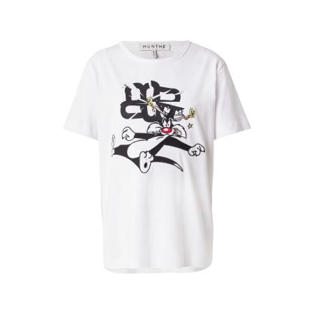 Munthe Munthe Shirt LACINI geel / poederroze / zwart / wit