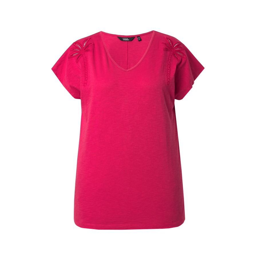 Ulla Popken Ulla Popken Shirt framboos -