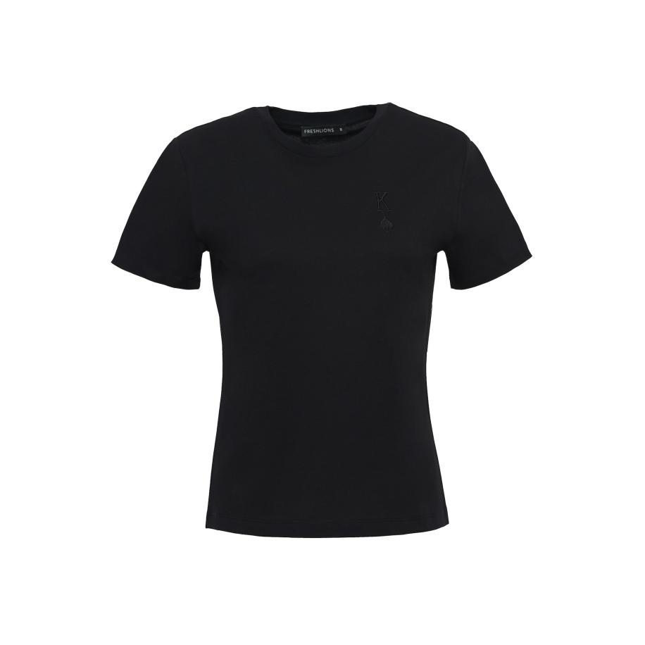 FRESHLIONS FRESHLIONS Shirt Embroidere zwart -