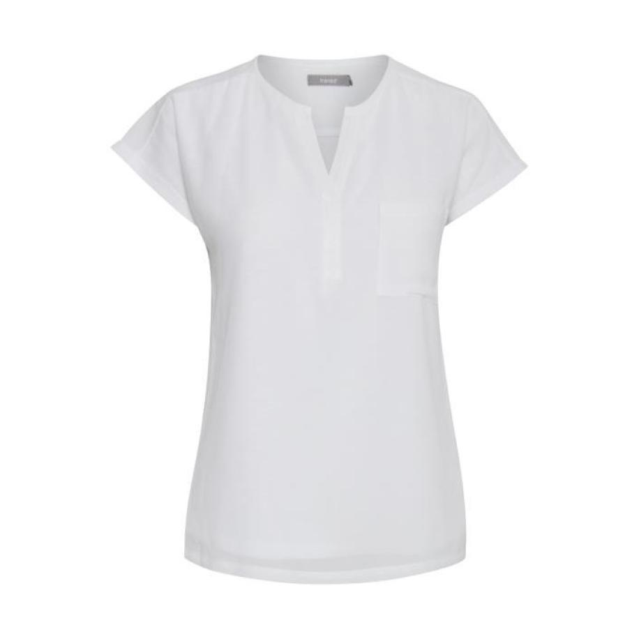 Fransa Fransa Blouse Zawov wit -