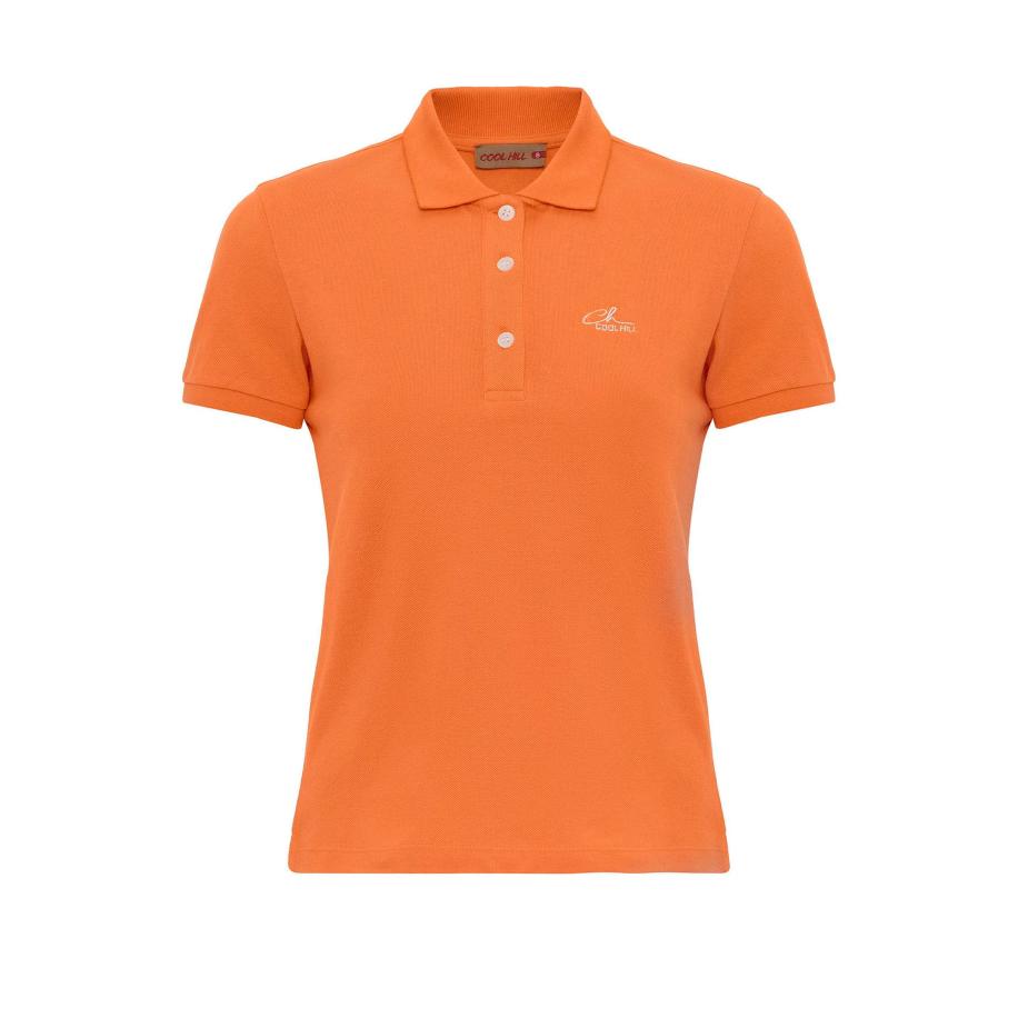 Cool Hill Cool Hill Shirt oranje / wit -