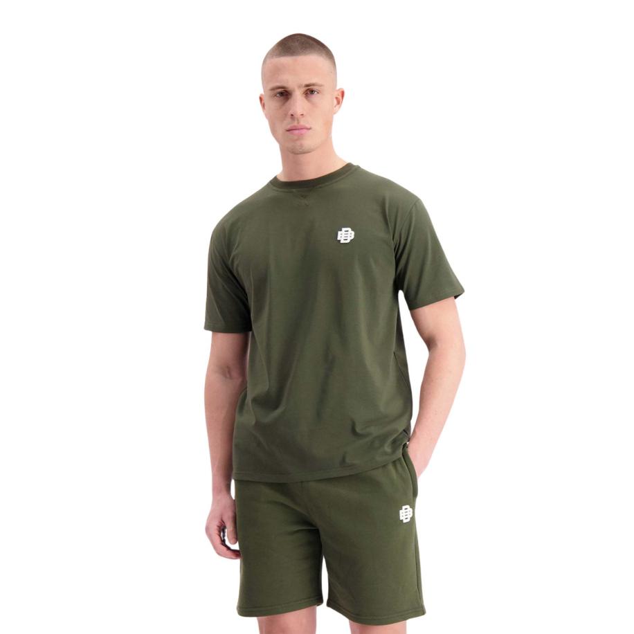 Black Bananas Mono Relax T-Shirt Groen