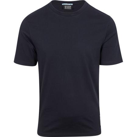 Scotch & Soda T-Shirt Artwork Zwart