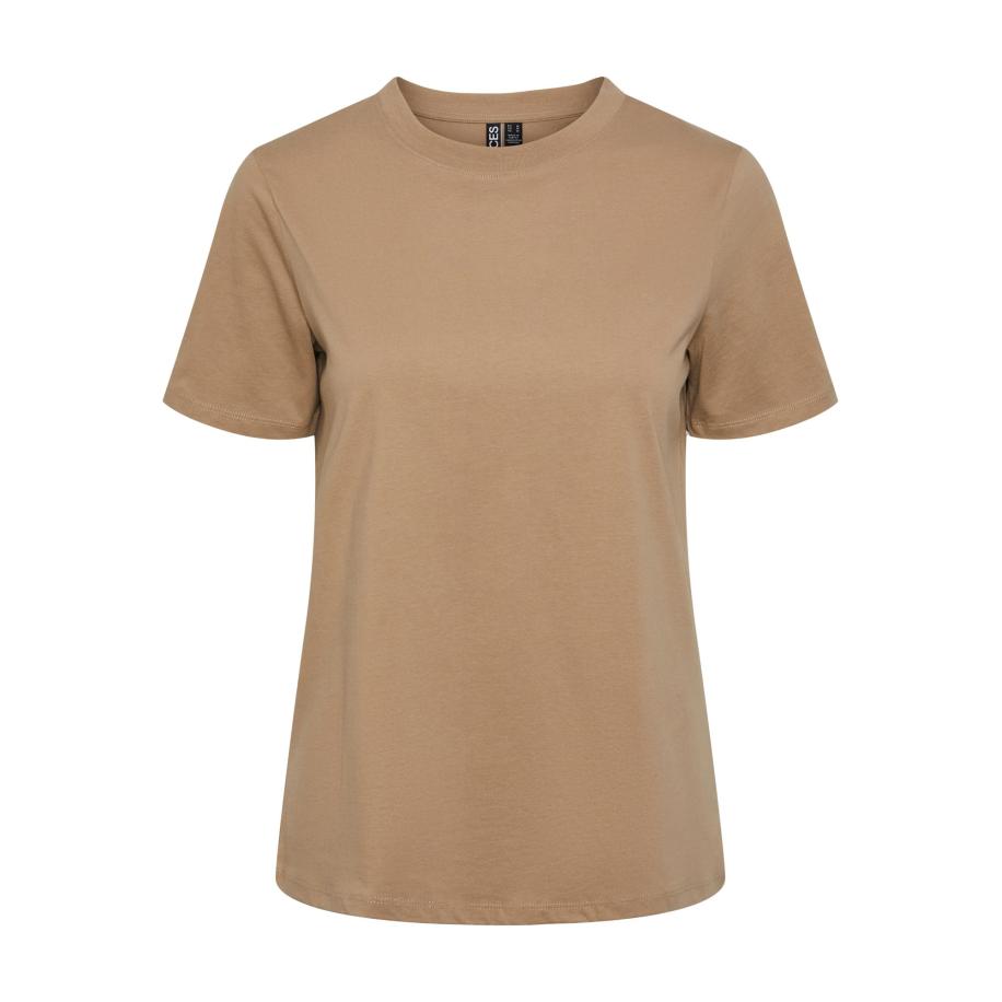 PIECES Shirt RIA donkerbeige Bruin