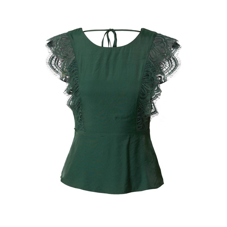 ABOUT YOU ABOUT YOU Shirt Pearl donkergroen -