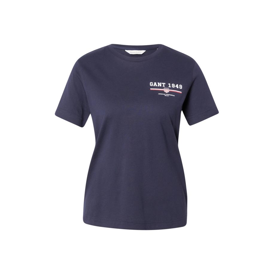 Gant GANT Shirt donkerblauw / knalrood / wit -